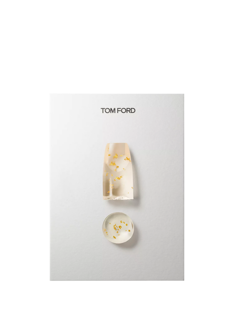 TOM FORD shade-shifting lip balm with gold-toned flecks (British brand)
