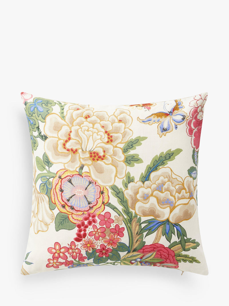 Sanderson Emperor Peony cushion (British brand)