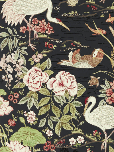 Papier peint Grue et Grenouille Sanderson John Lewis - Acheter en ligne chez McGrocer