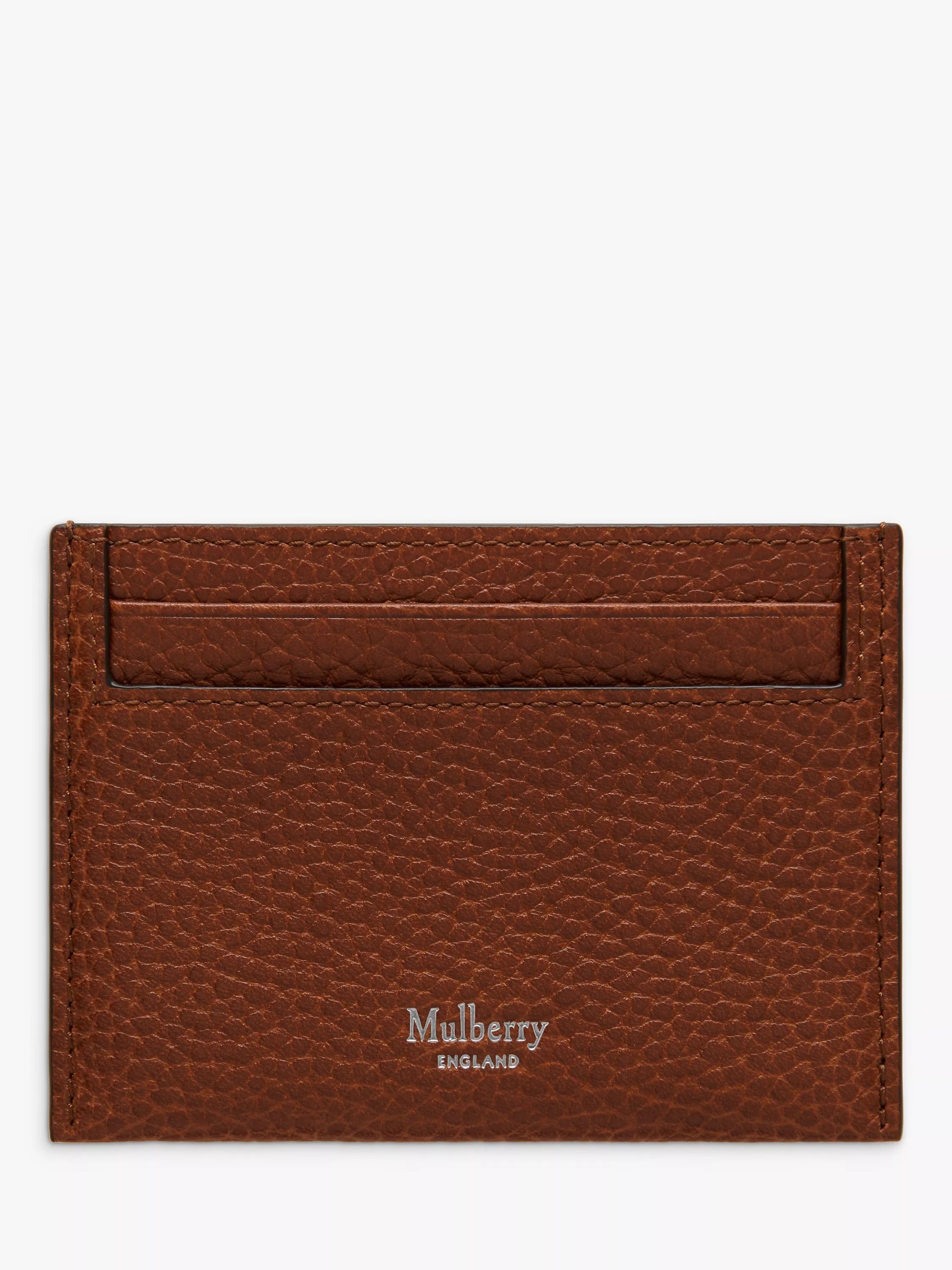 Mulberry Continental Small Classic Grain Leather Credit Card Slip