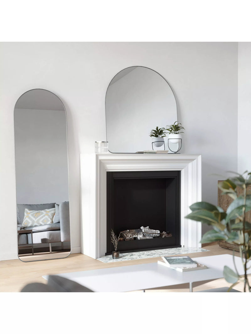 Umbra titanium arch leaner mirror 158x51cm (British brand)