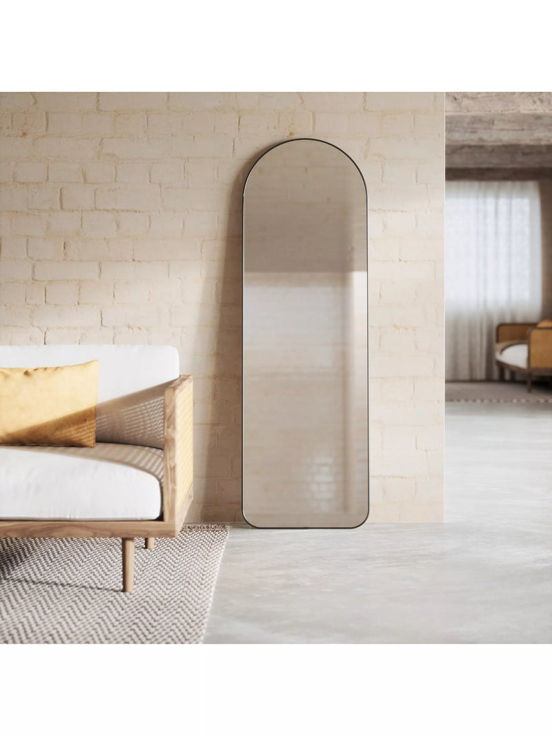 Umbra titanium arch leaner mirror 158x51cm (British brand)