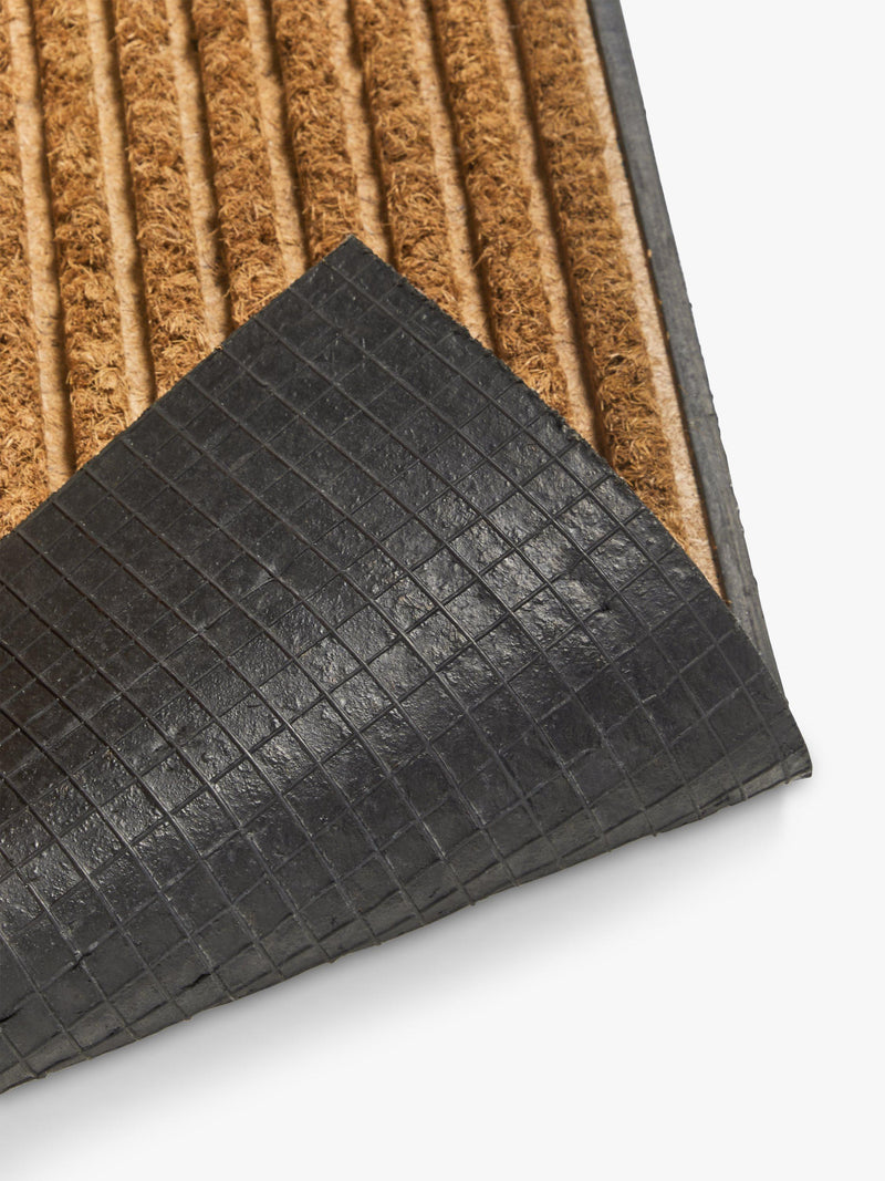 John Lewis diamond scraper door mat with coir pile, UK version