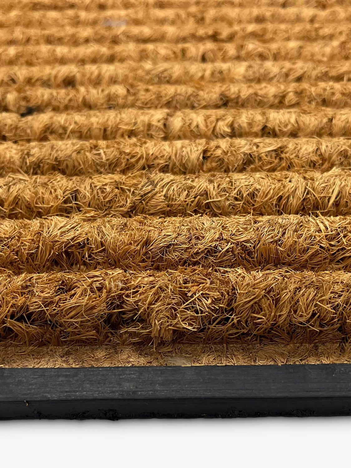 John Lewis diamond scraper door mat with coir pile, UK version