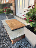 John Lewis diamond scraper door mat with coir pile, UK version