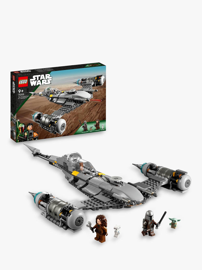 Lego Star Wars Mandalorian's N-1 Starfighter building set 412 pieces, UK version