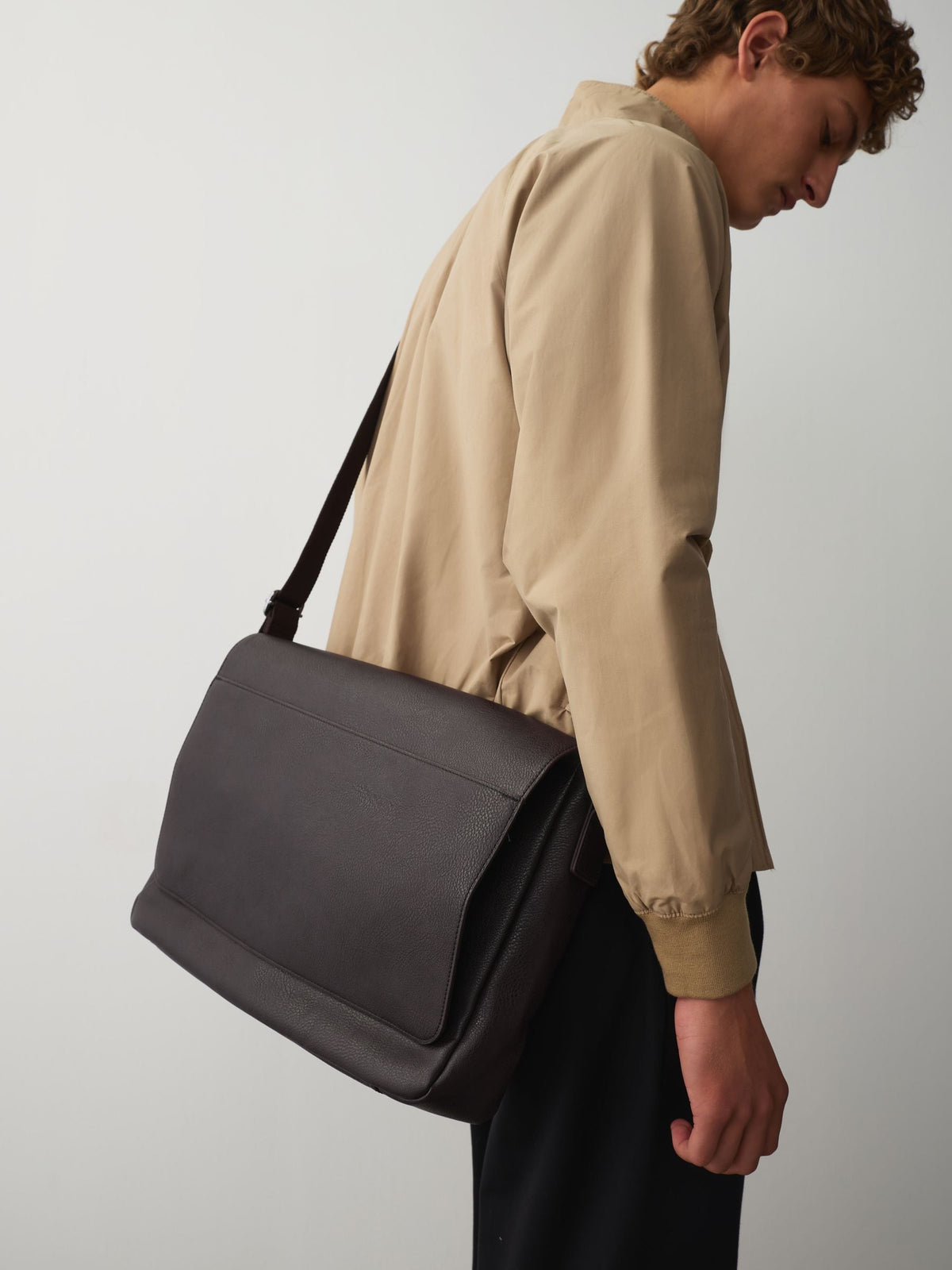 Black Messenger Bag