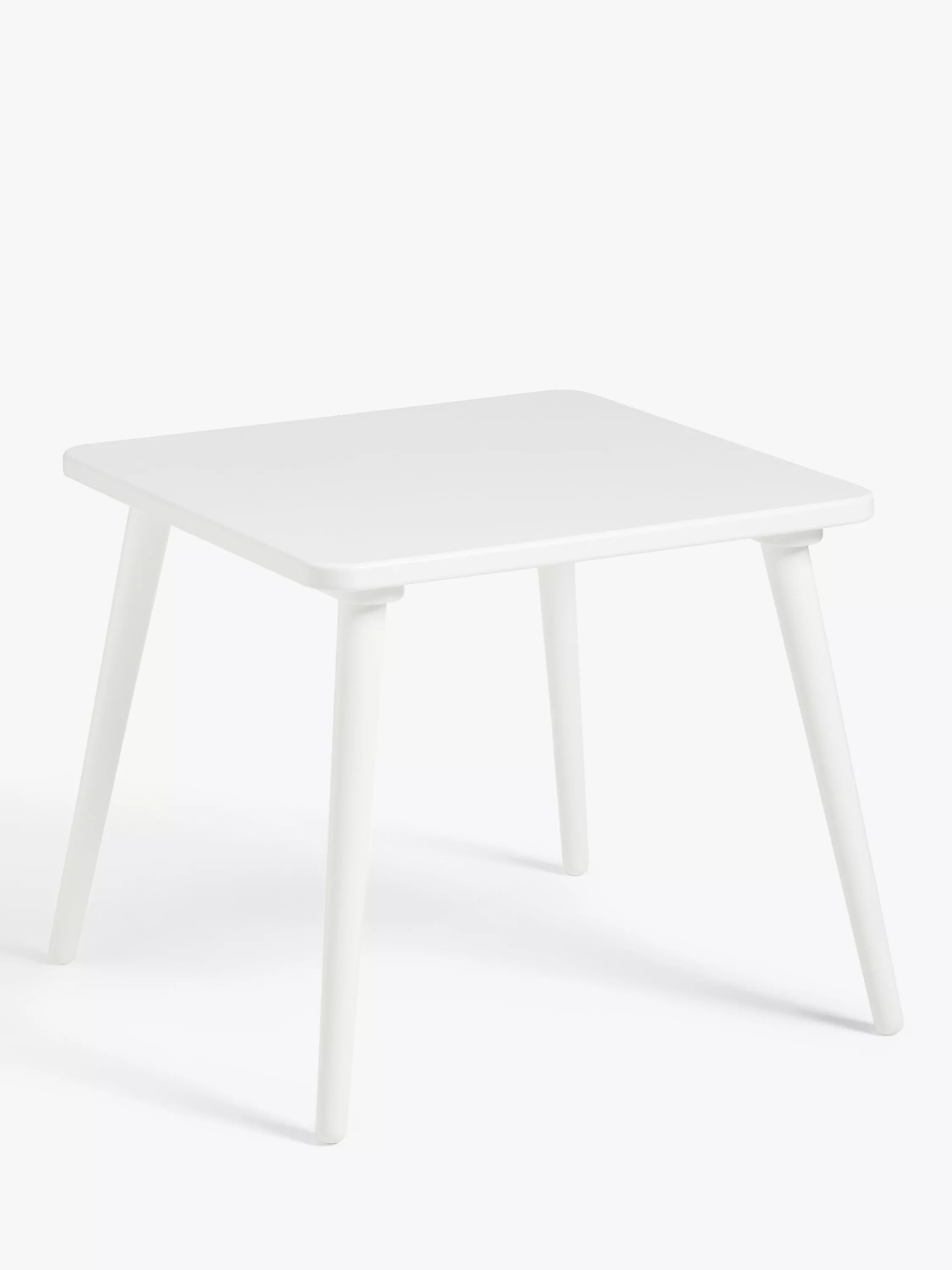 John Lewis white spindle kids table and chairs set - British product