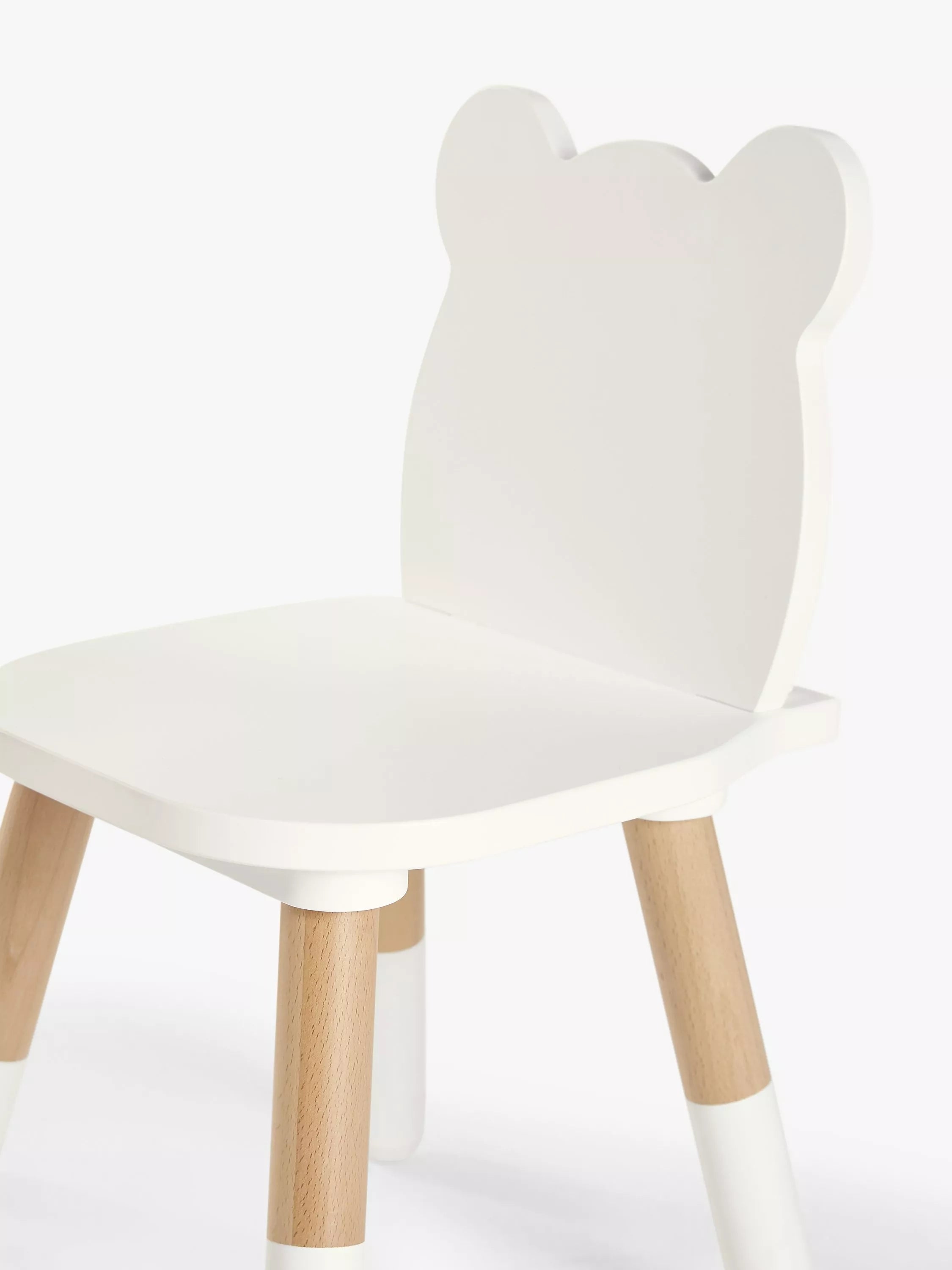 John Lewis bear table and chairs White/Natural, imported from the UK