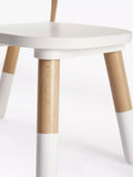 John Lewis bear table and chairs White/Natural, imported from the UK