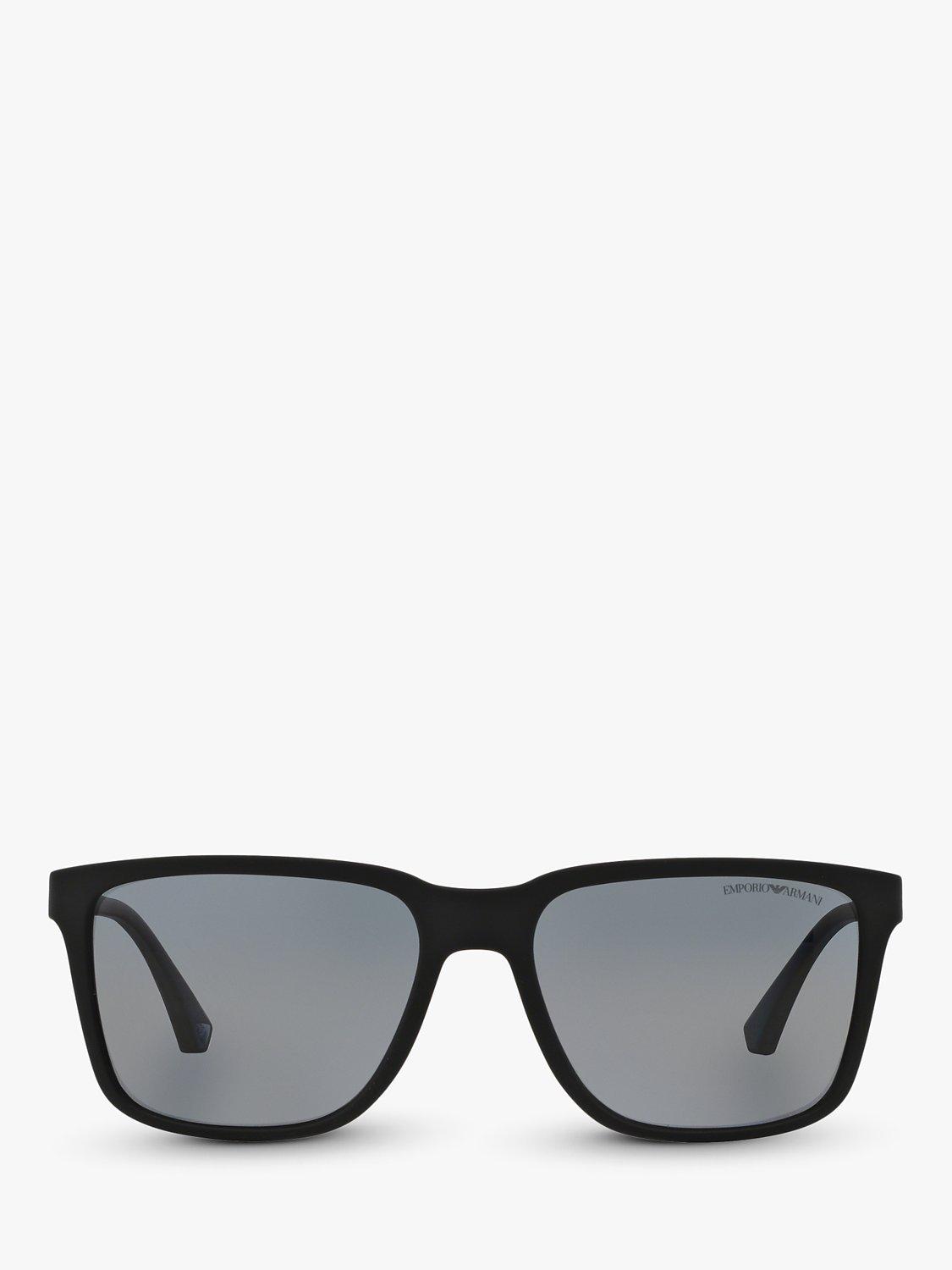 Emporio Armani square polarised sunglasses 56mm, UK version