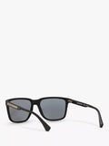 Emporio Armani square polarised sunglasses 56mm, UK version