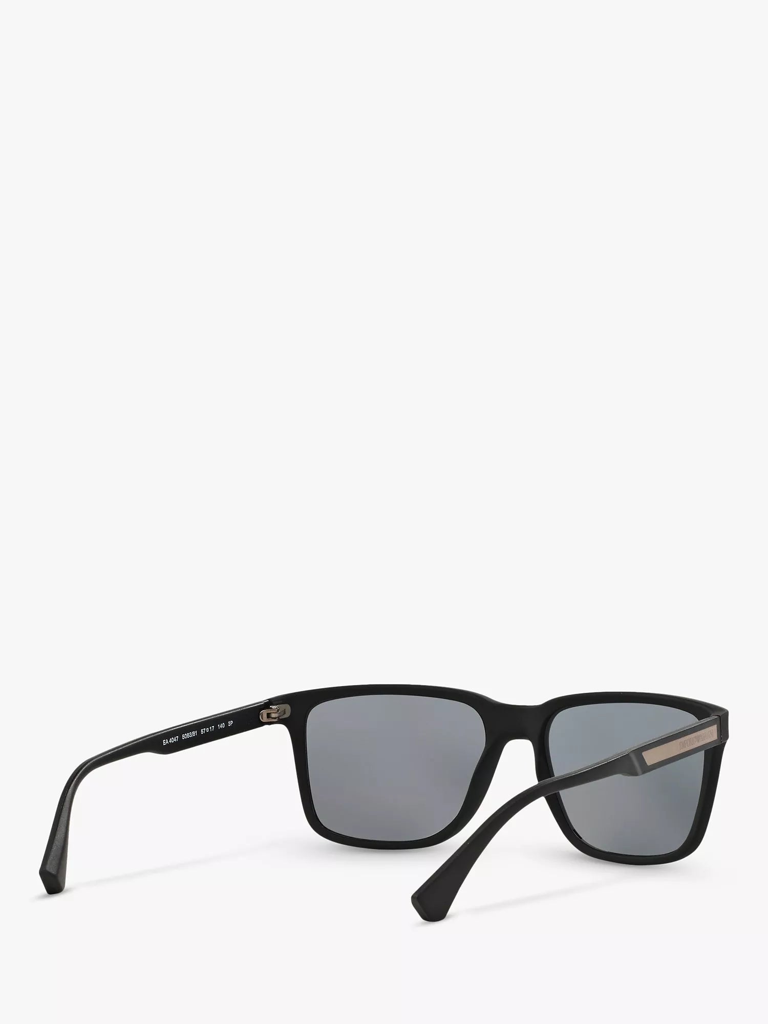 Emporio Armani square polarised sunglasses 56mm, UK version