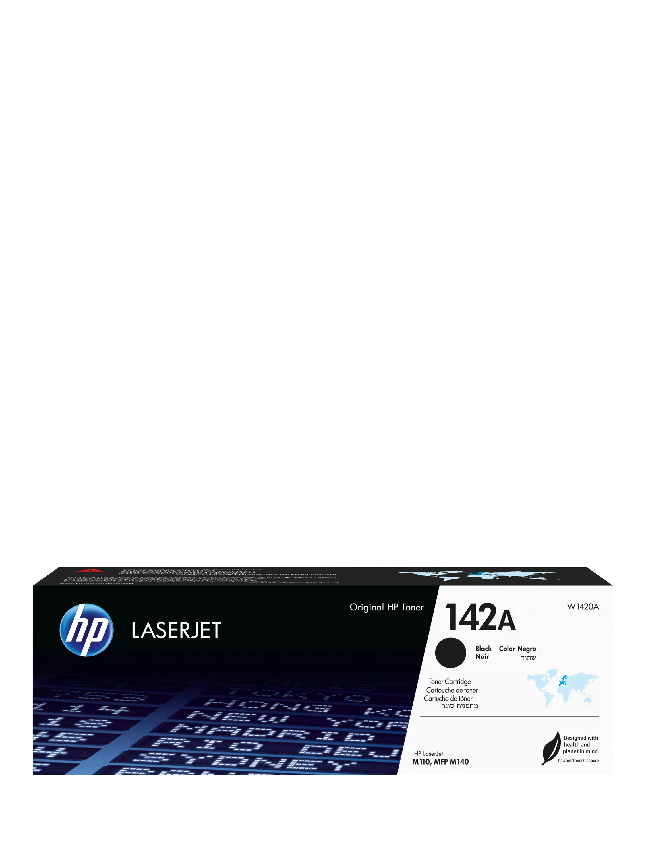 HP 142A black toner cartridge (British brand)