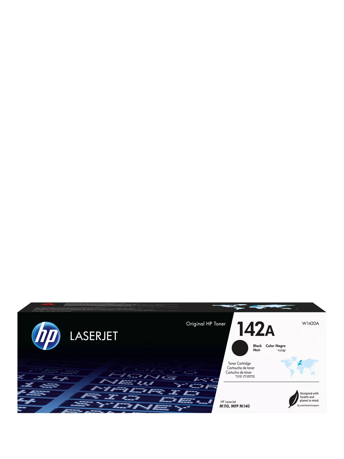 HP 142A black toner cartridge (British brand)