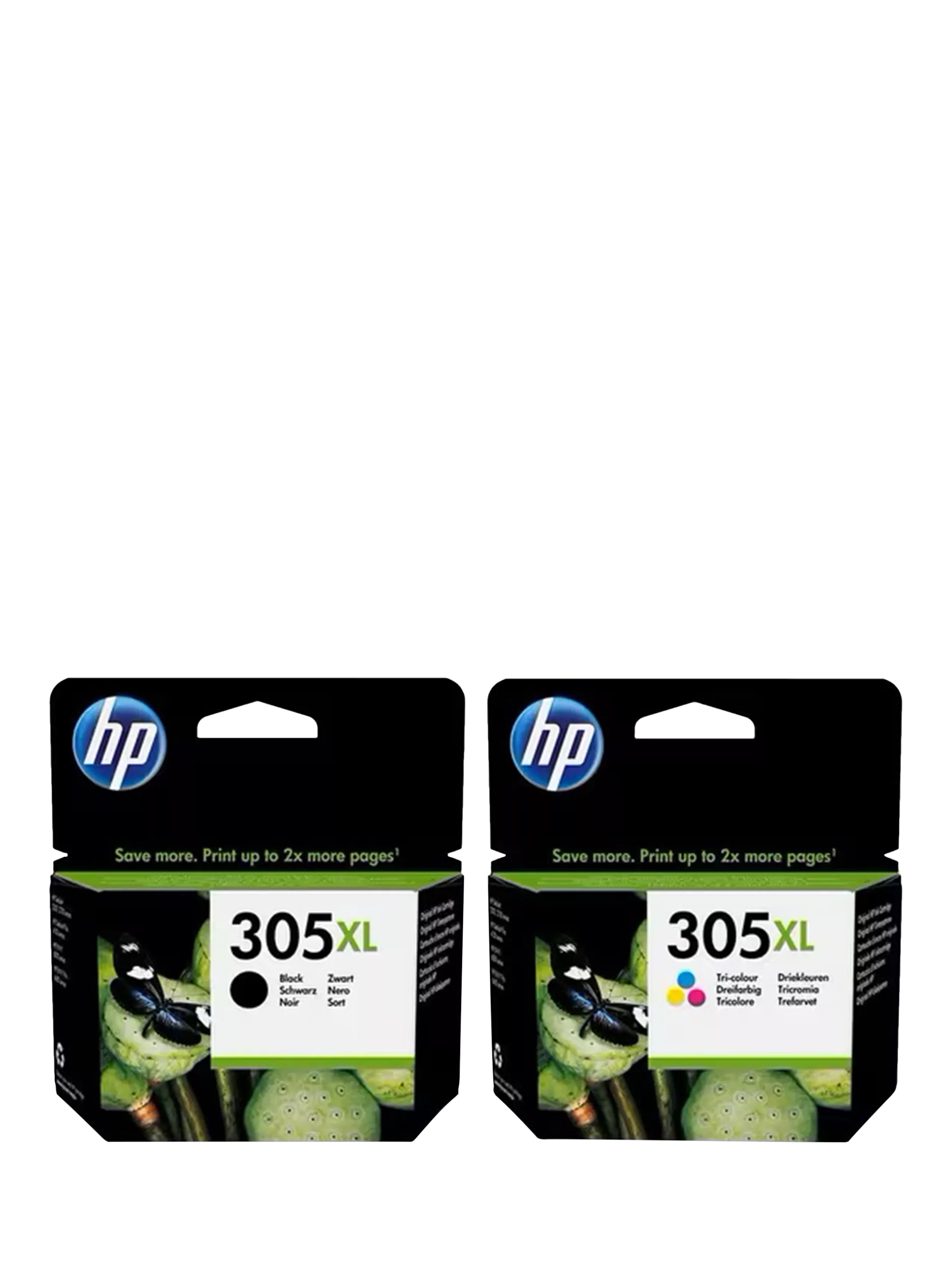 HP 305XL ink cartridge multipack pack of 2 - British product