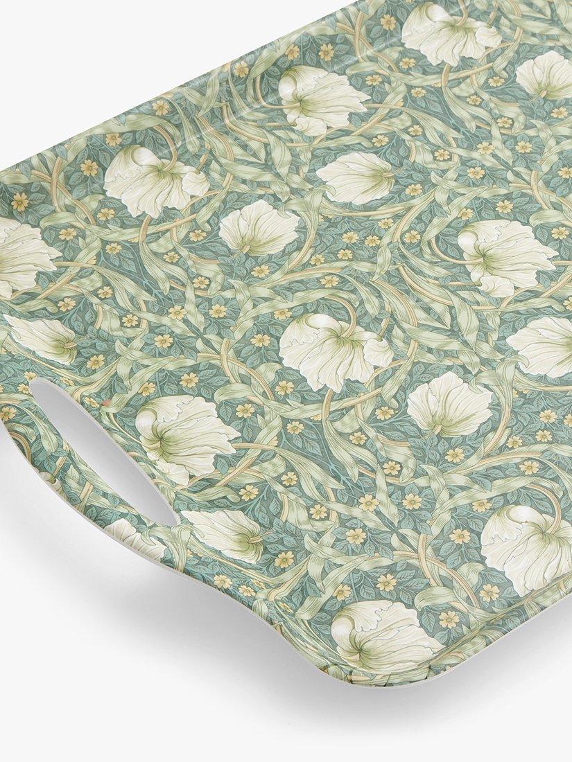Morris & Co. large handled tray in green, imported from the UK