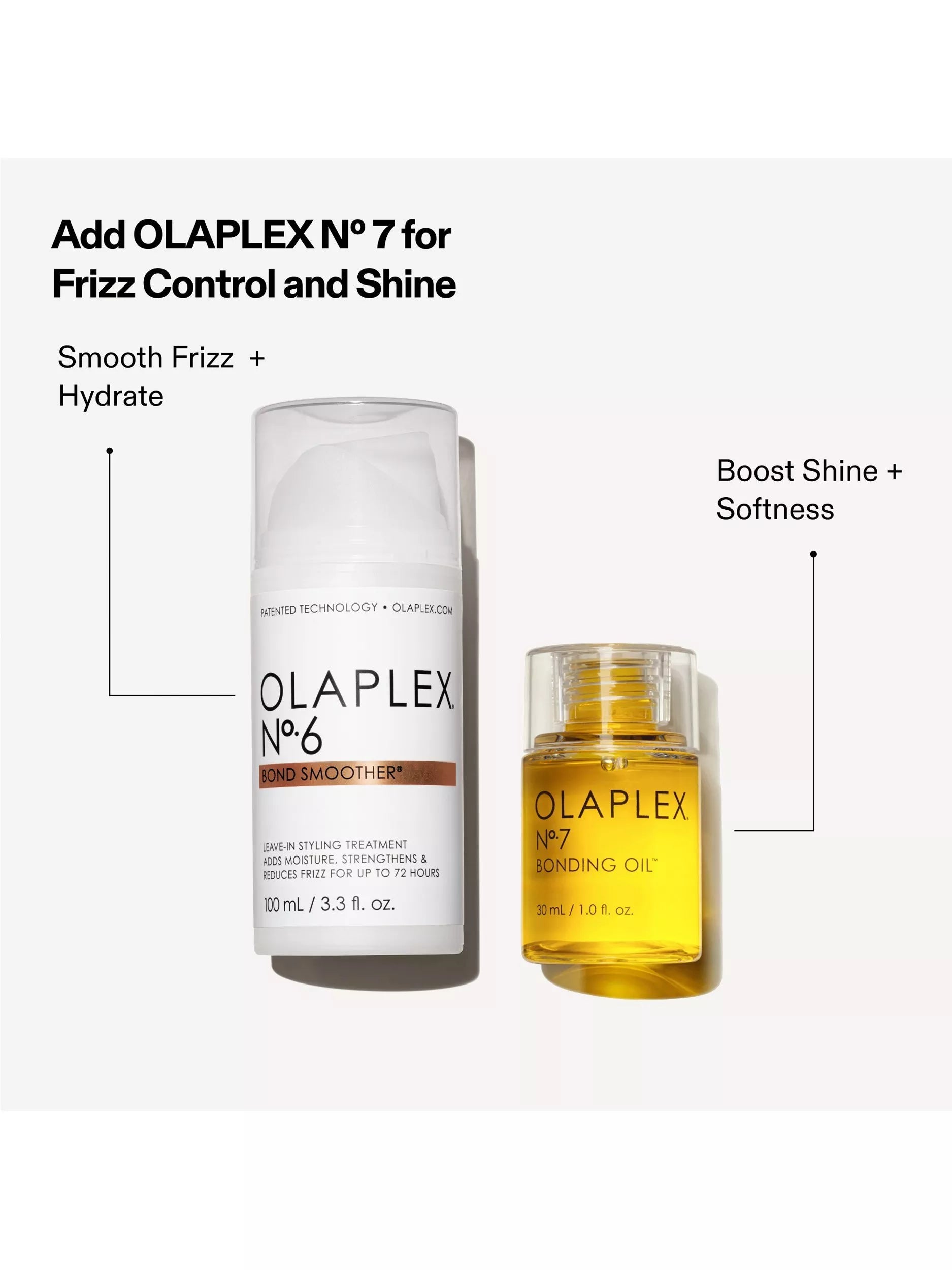 Olaplex No.6 Bond Smoother hair styling cream 100ml, imported from the UK