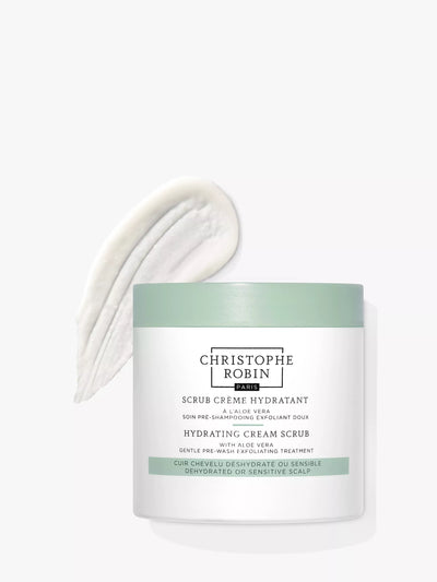 John Lewis Christophe Robin Hydrating Cream Scrub with Aloe Vera Hair Scrub 250ml- Buy online at McGrocer