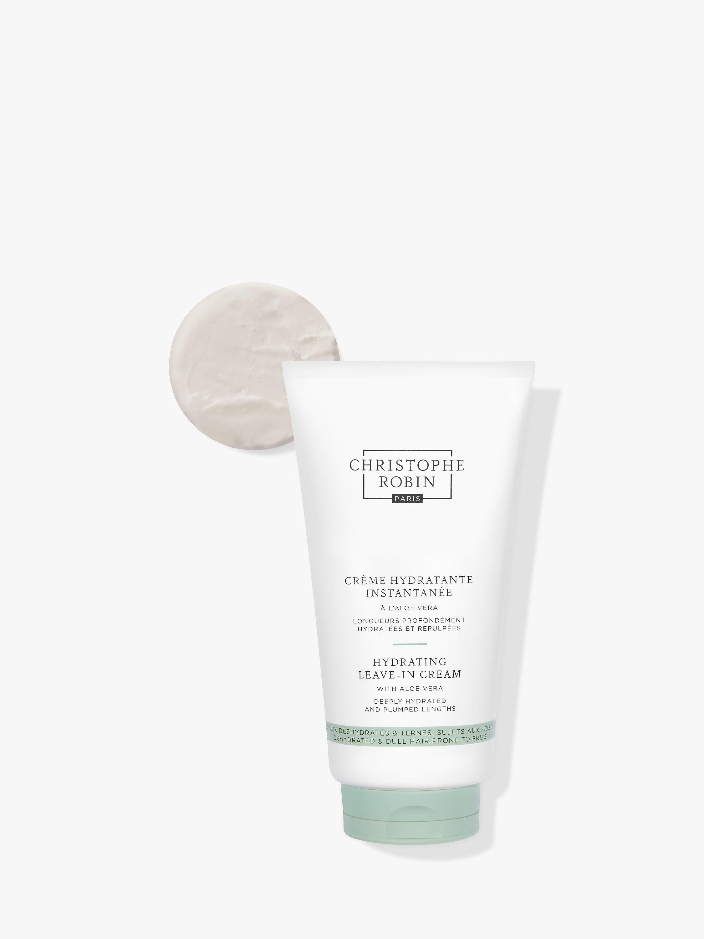 Christophe Robin Hydraring Leave-In Cream with Aloe Vera 150ml - British product