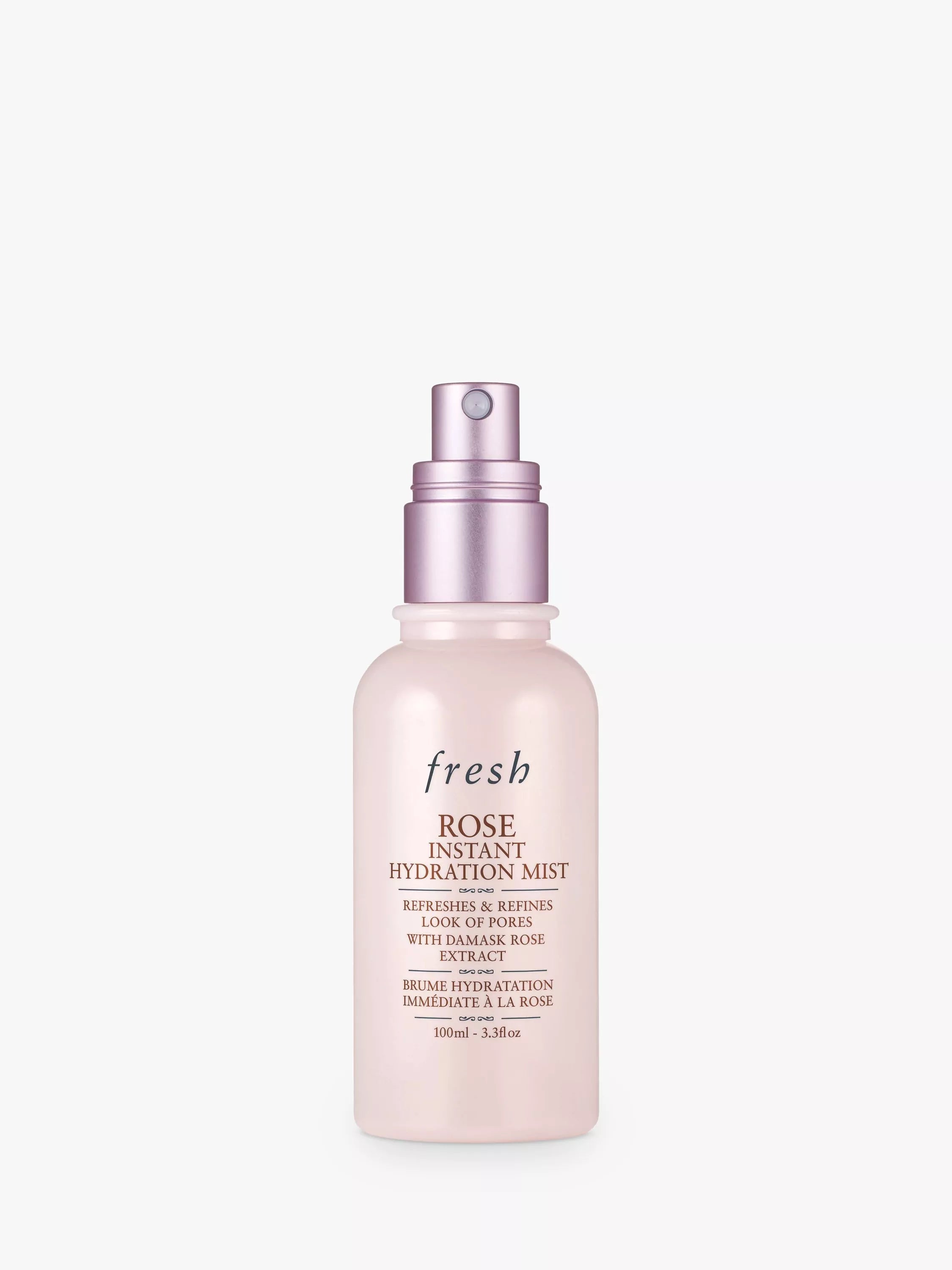 Fresh Rose face mist instant hydration 100ml (British brand)