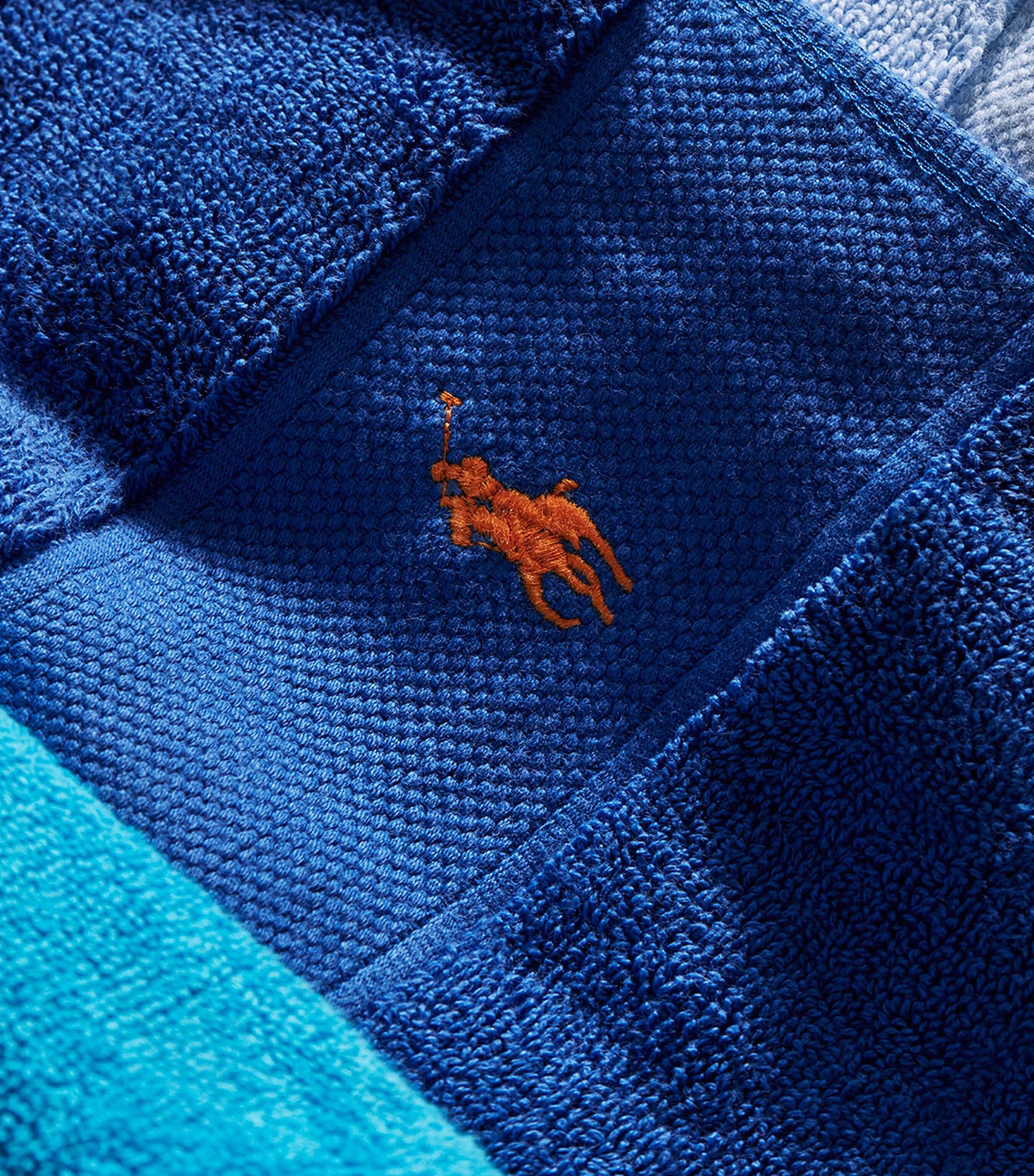 Ralph Lauren Polo Player bath towel 70cm x 140cm, imported from the UK