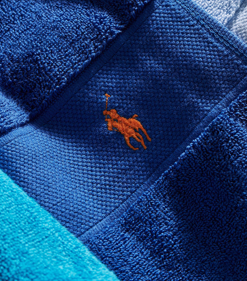 Ralph Lauren Polo Player bath towel 70cm x 140cm, imported from the UK