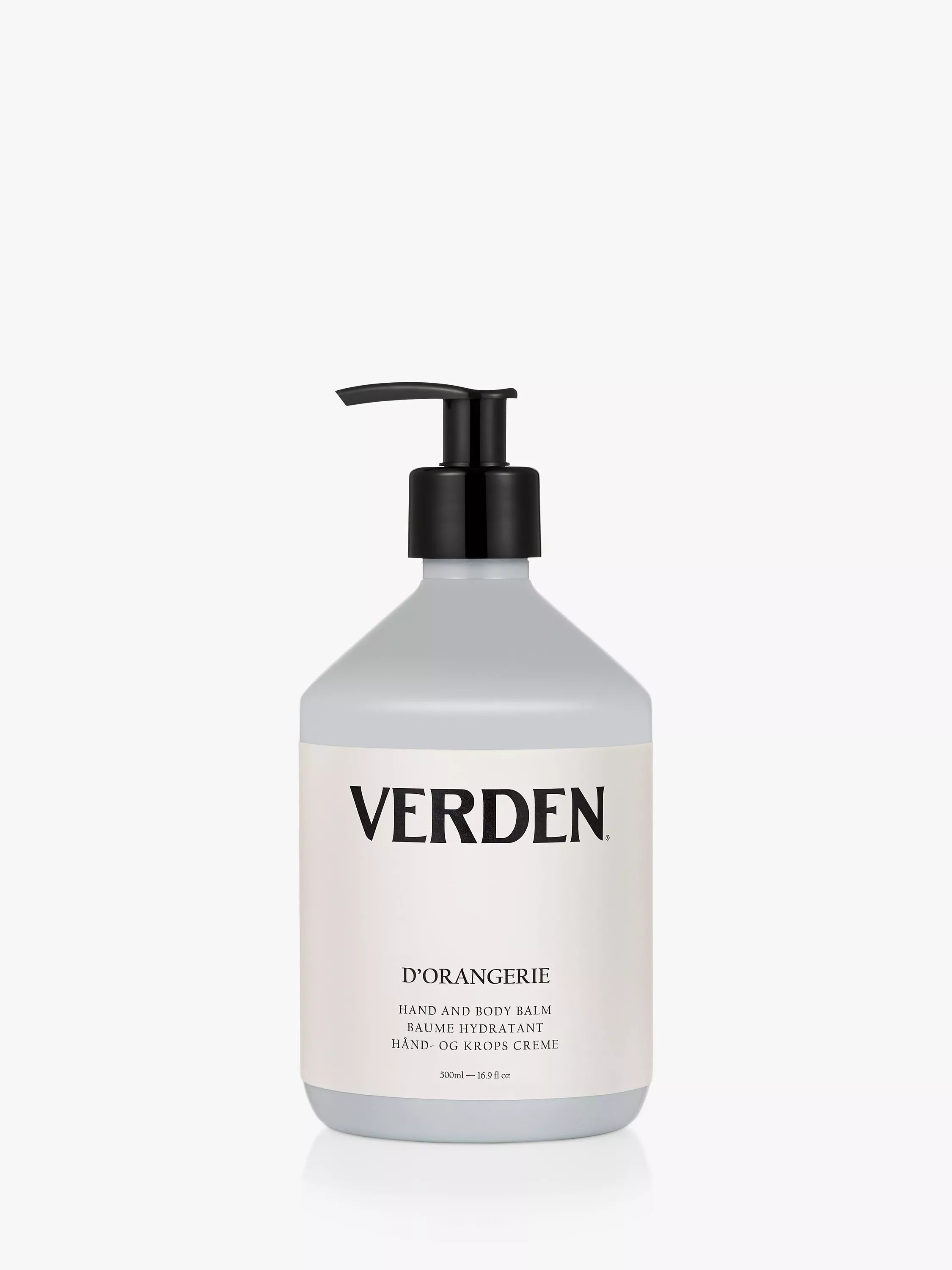 VERDEN D'Orangerie hand and body balm 500ml (British brand)