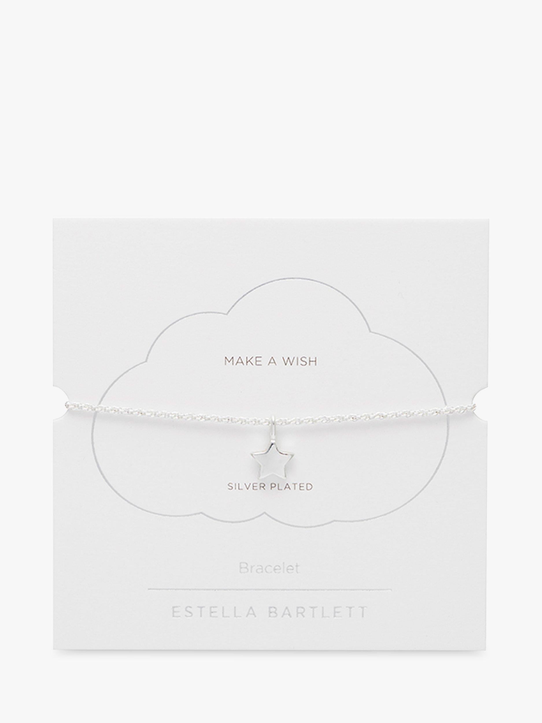 Estella Bartlett star bracelet, silver plated, 17cm, imported from the UK