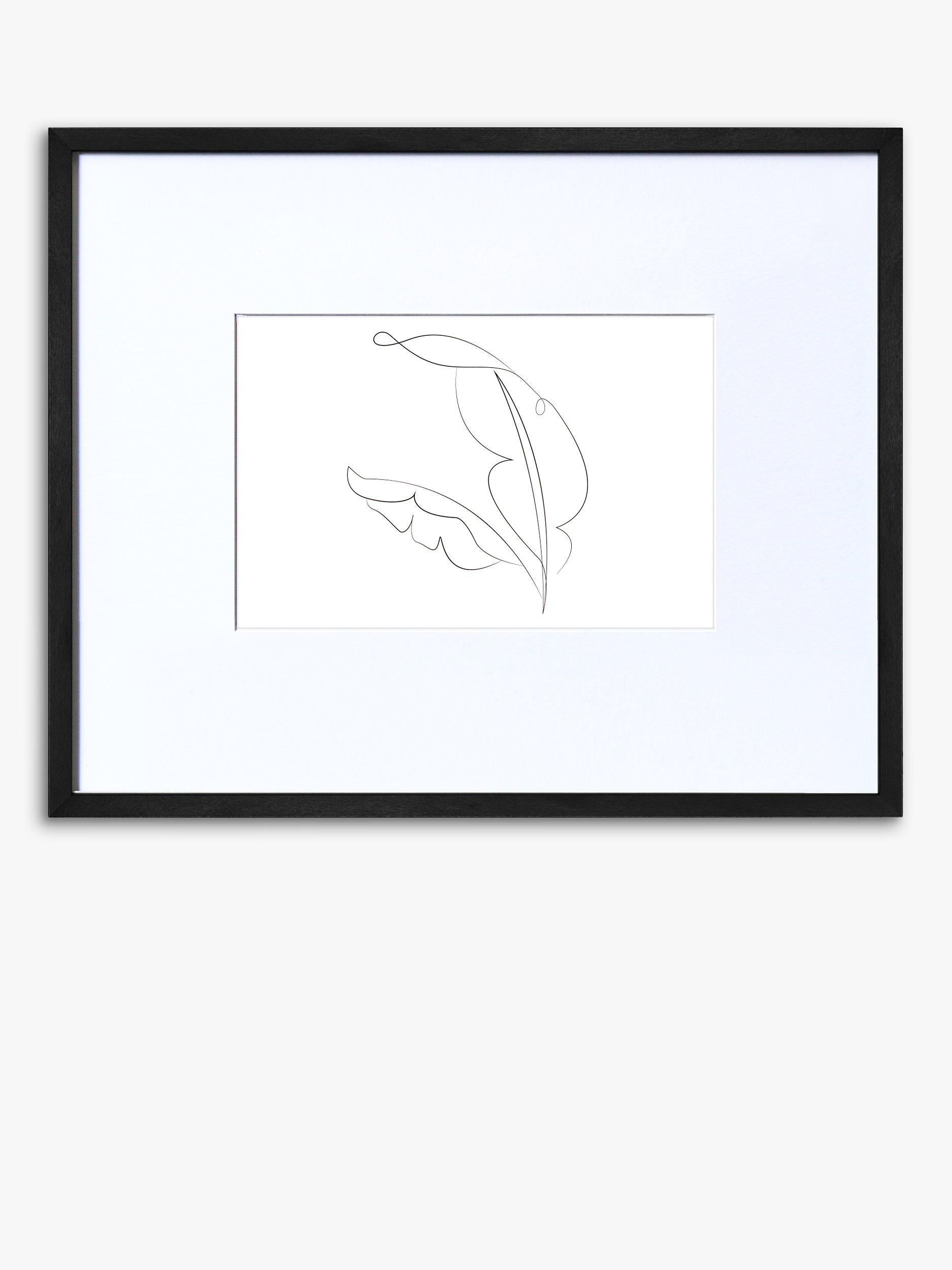 Nielsen multi-aperture photo frame set for 11 photos in black, imported from the UK