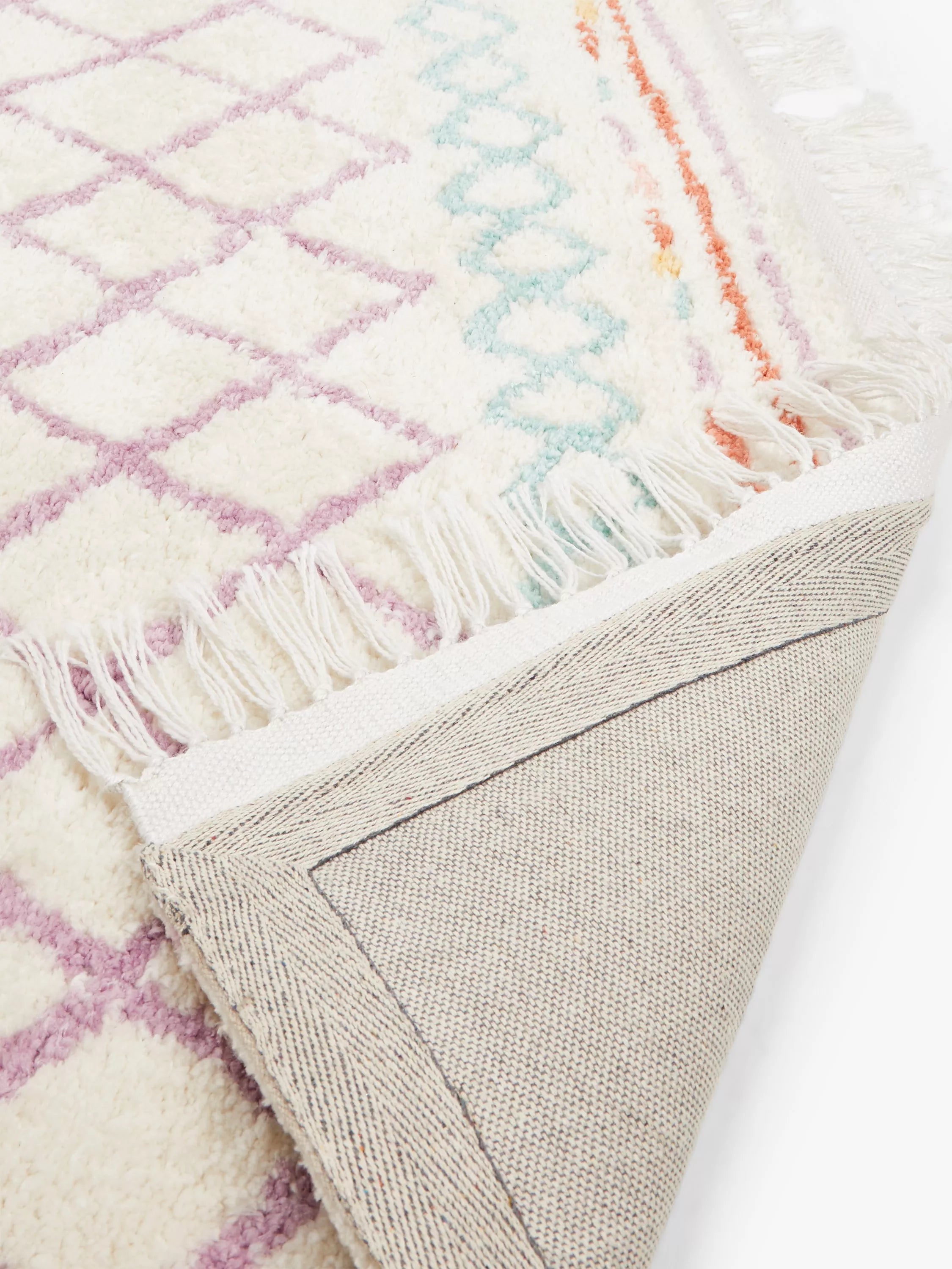 John Lewis Colourful Berber Rug, 120 x 180cm