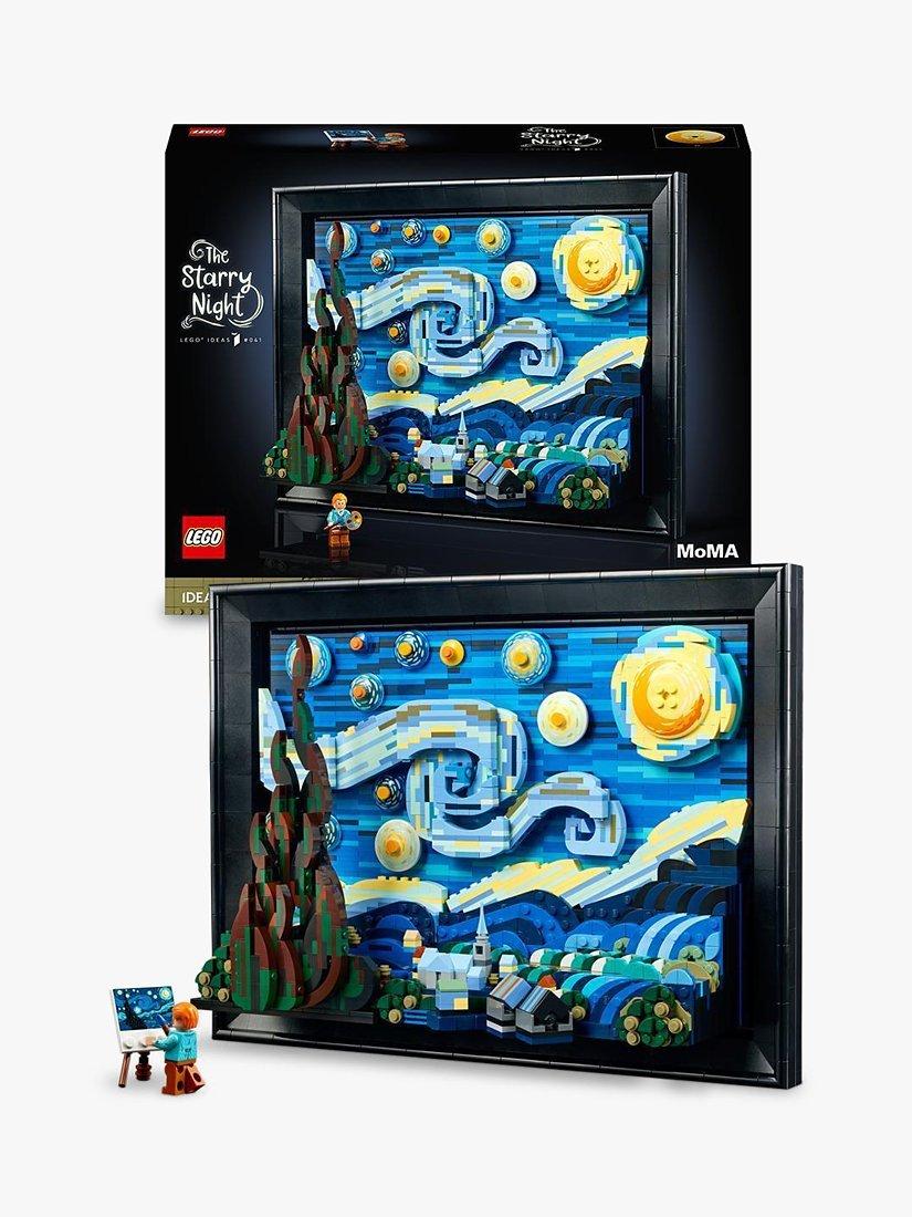 LEGO Vincent van Gogh The Starry Night creative kit 2316 pieces, UK version