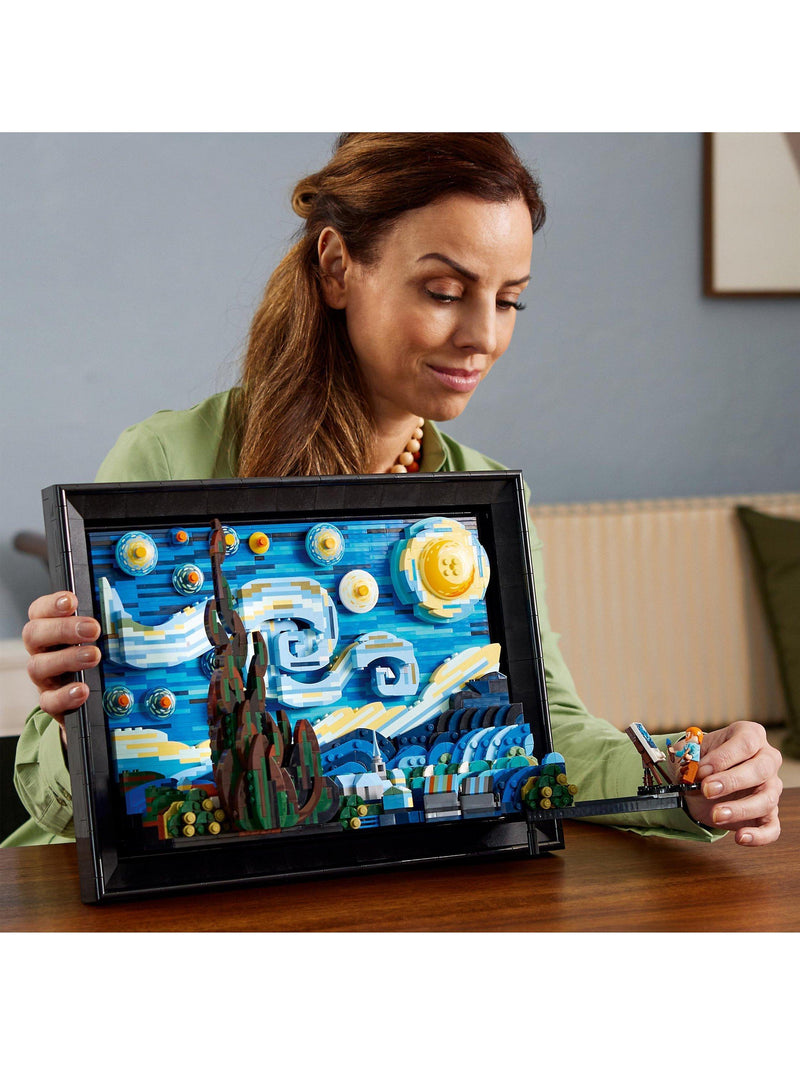 LEGO Vincent van Gogh The Starry Night creative kit 2316 pieces, UK version