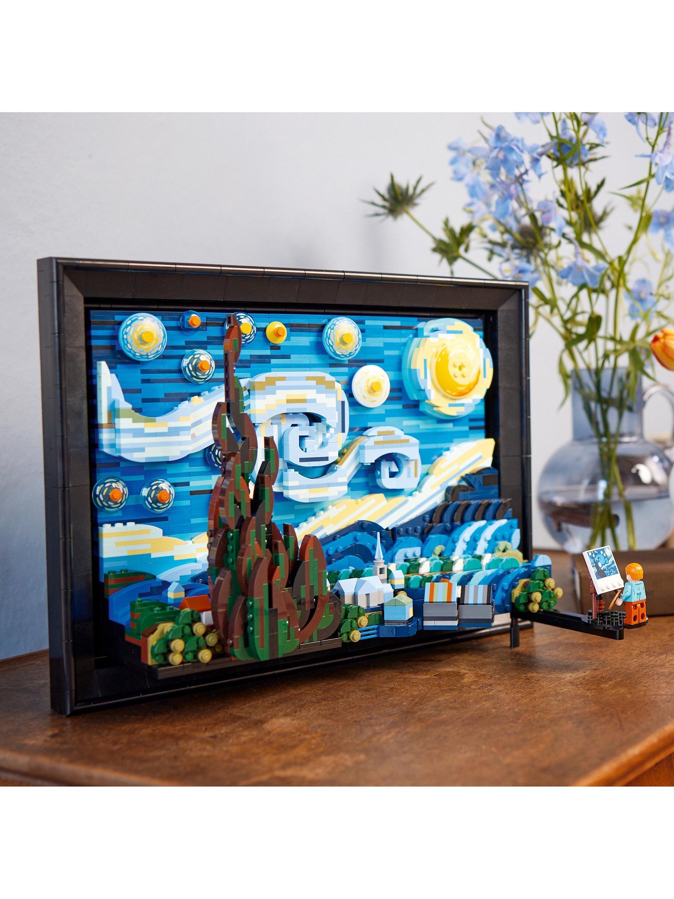 LEGO Vincent van Gogh The Starry Night creative kit 2316 pieces, UK version