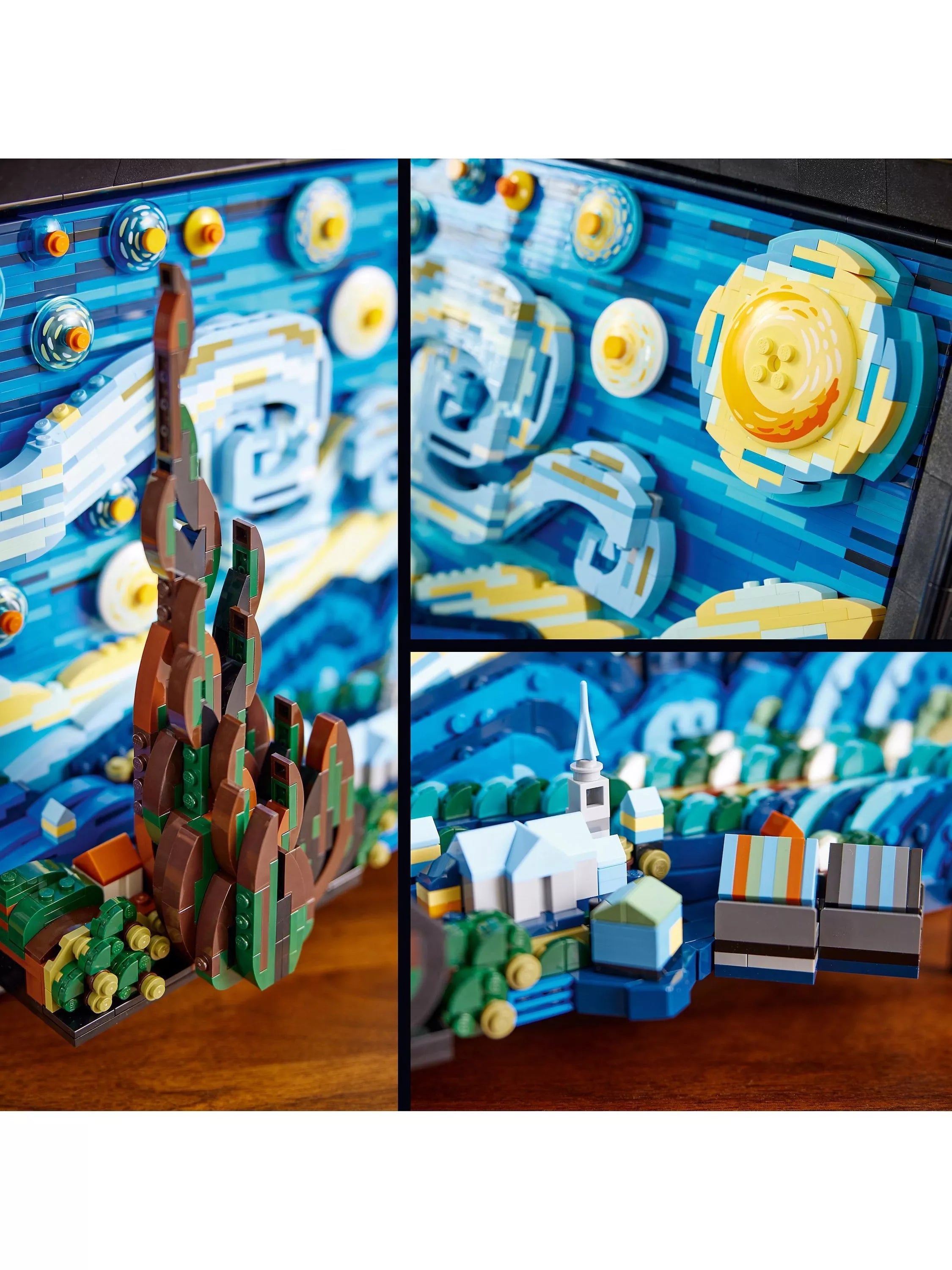LEGO Vincent van Gogh The Starry Night creative kit 2316 pieces, UK version