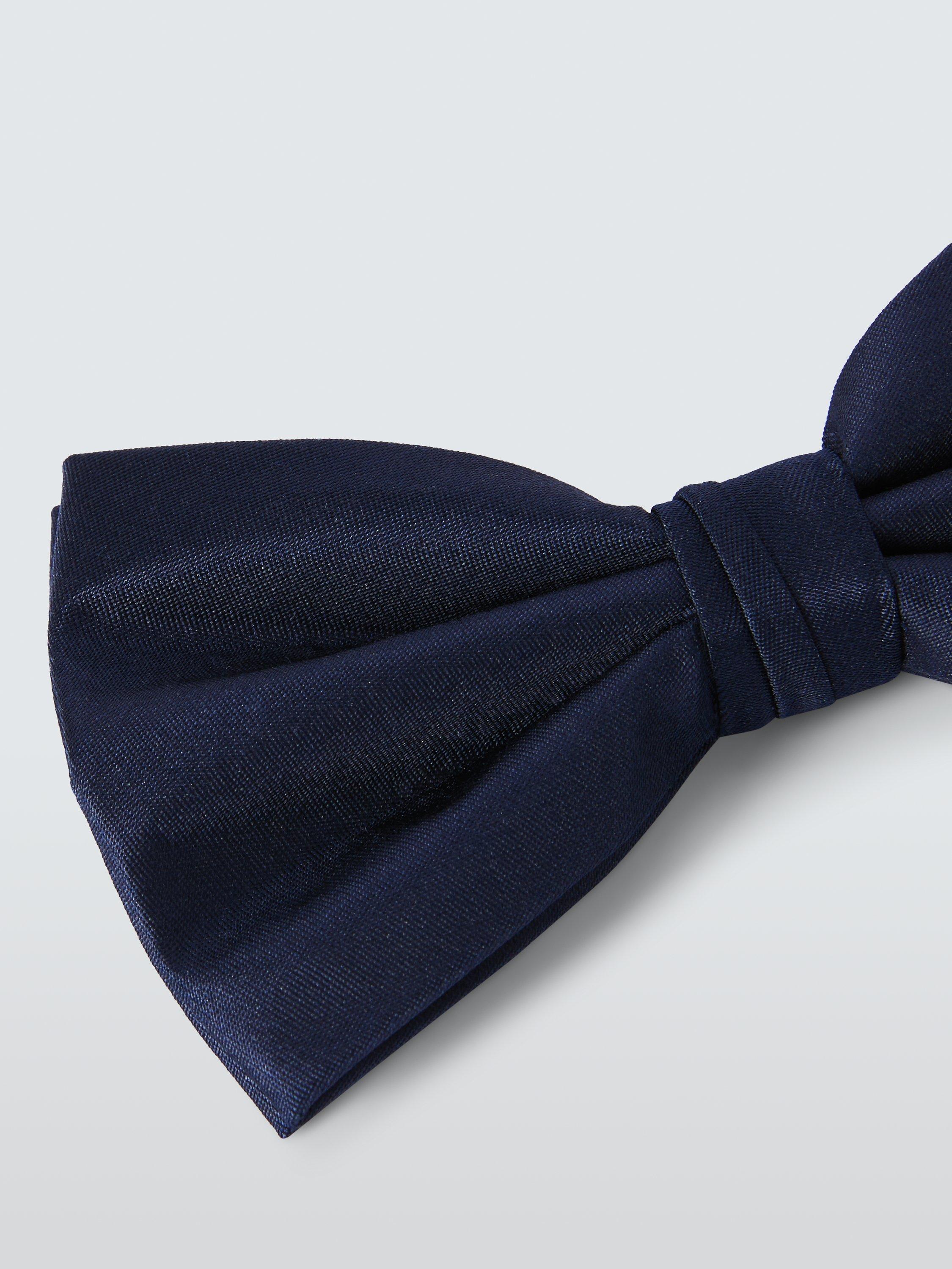 John Lewis silk ready tied bow tie - British product