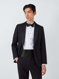 John Lewis silk cummerbund black (British brand)