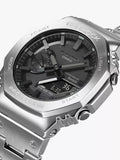 Casio G-Shock silver bracelet watch GM-B2100D, UK version