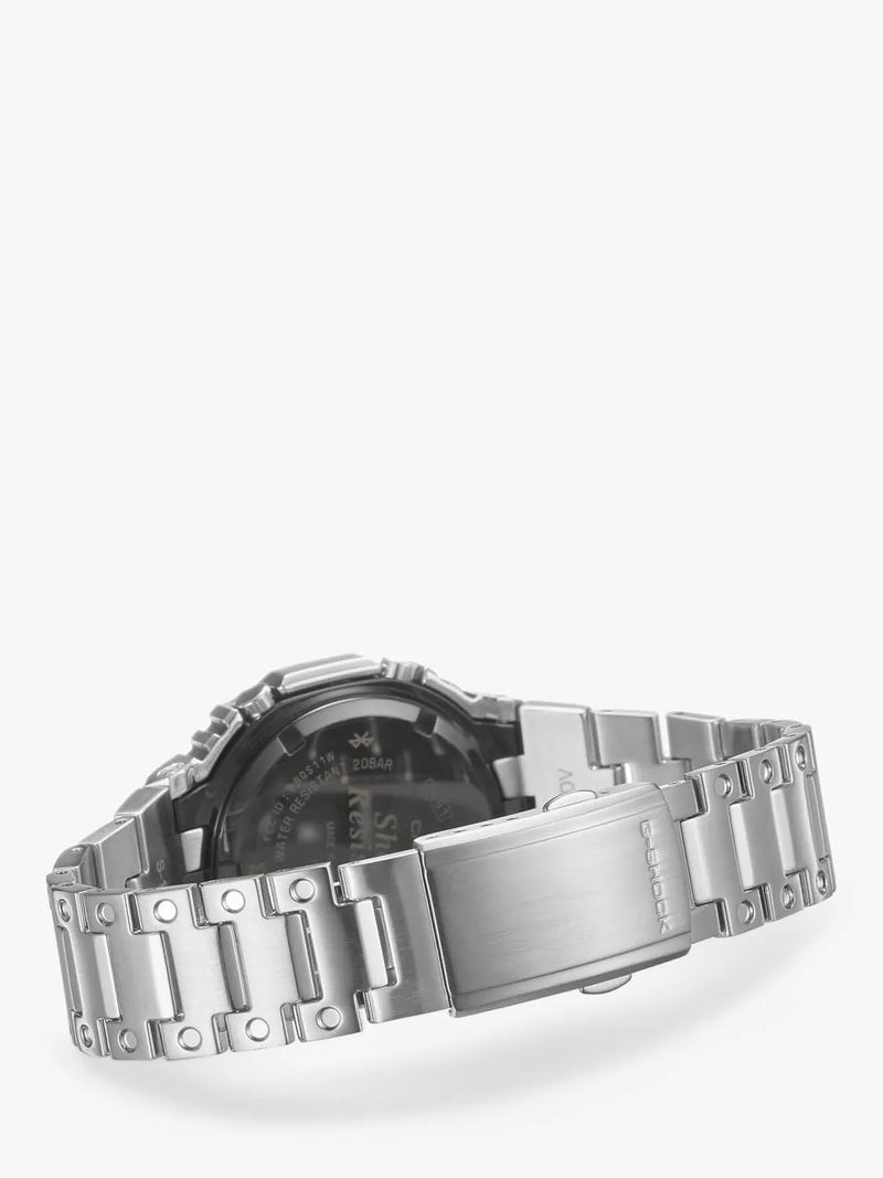 Casio G-Shock silver bracelet watch GM-B2100D, UK version
