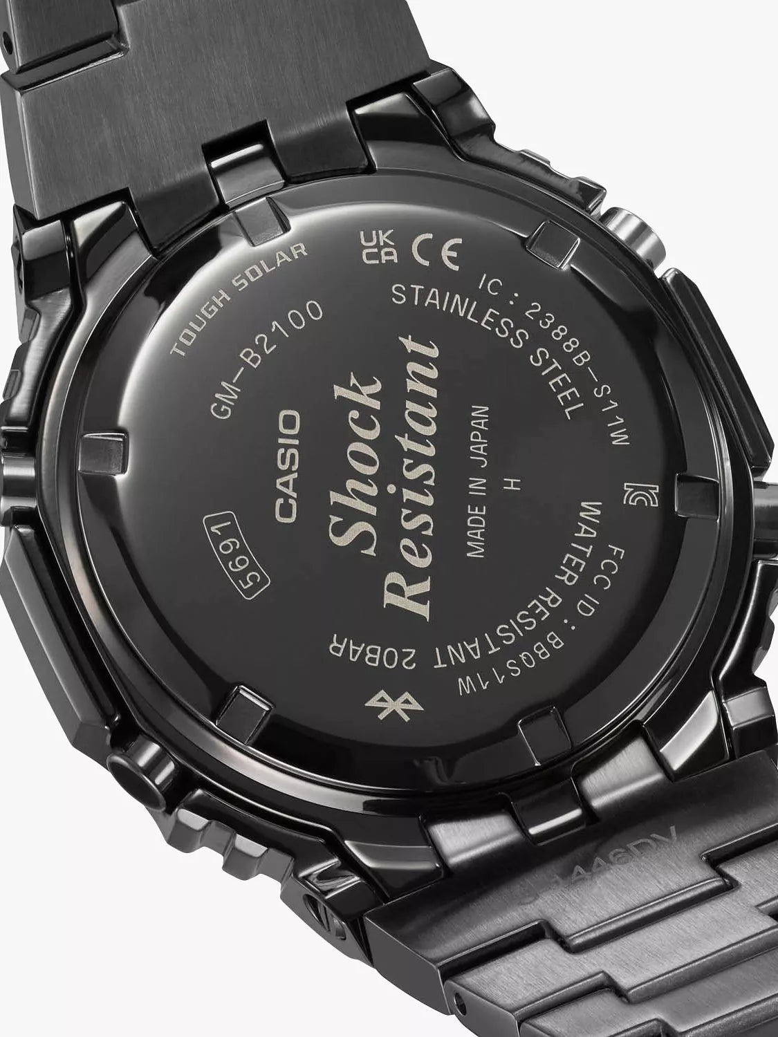 Casio G-Shock Carbon Core Guard solar watch, imported from the UK