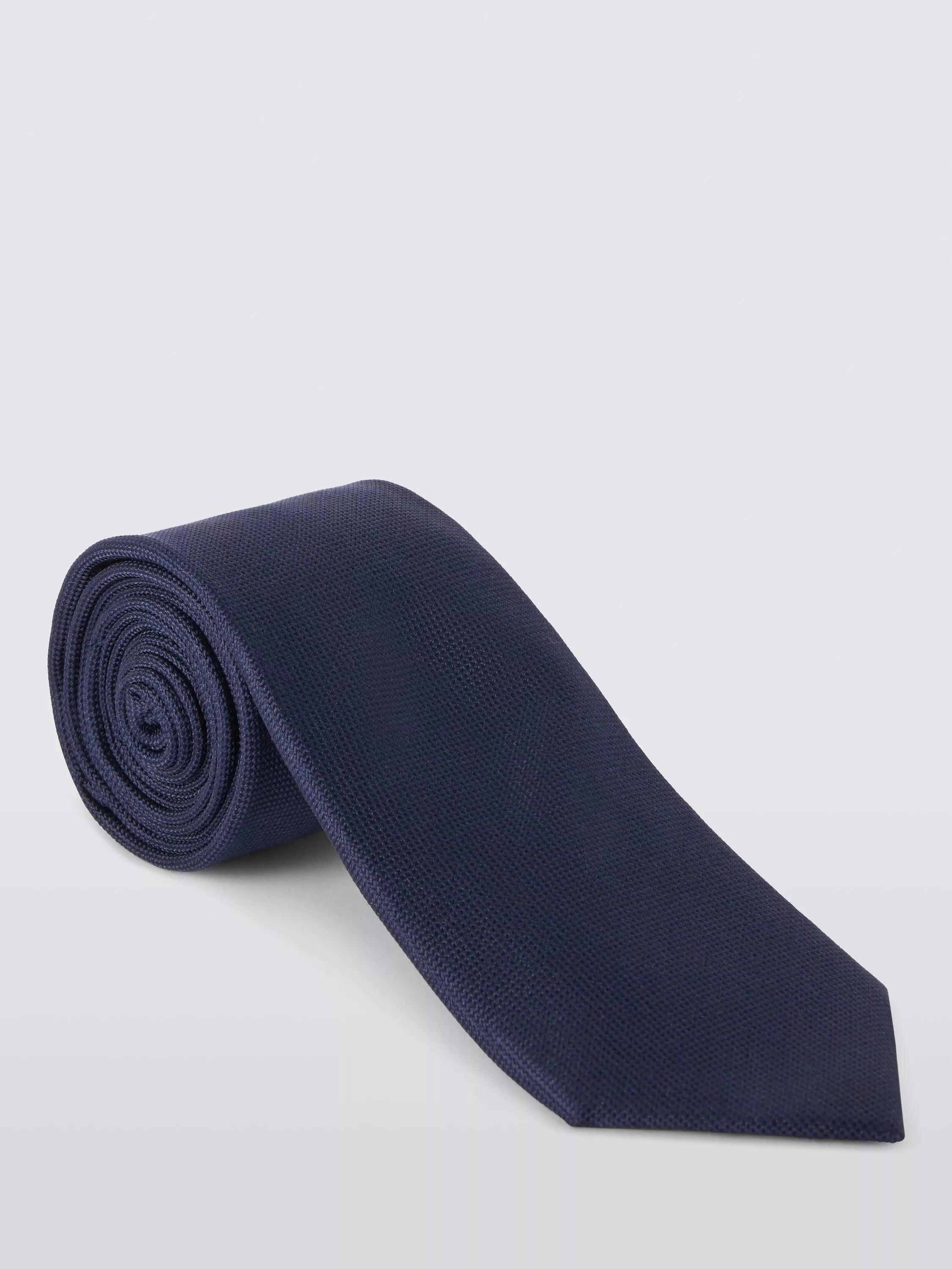 John Lewis Textured Silk Tie 7.5cm Width