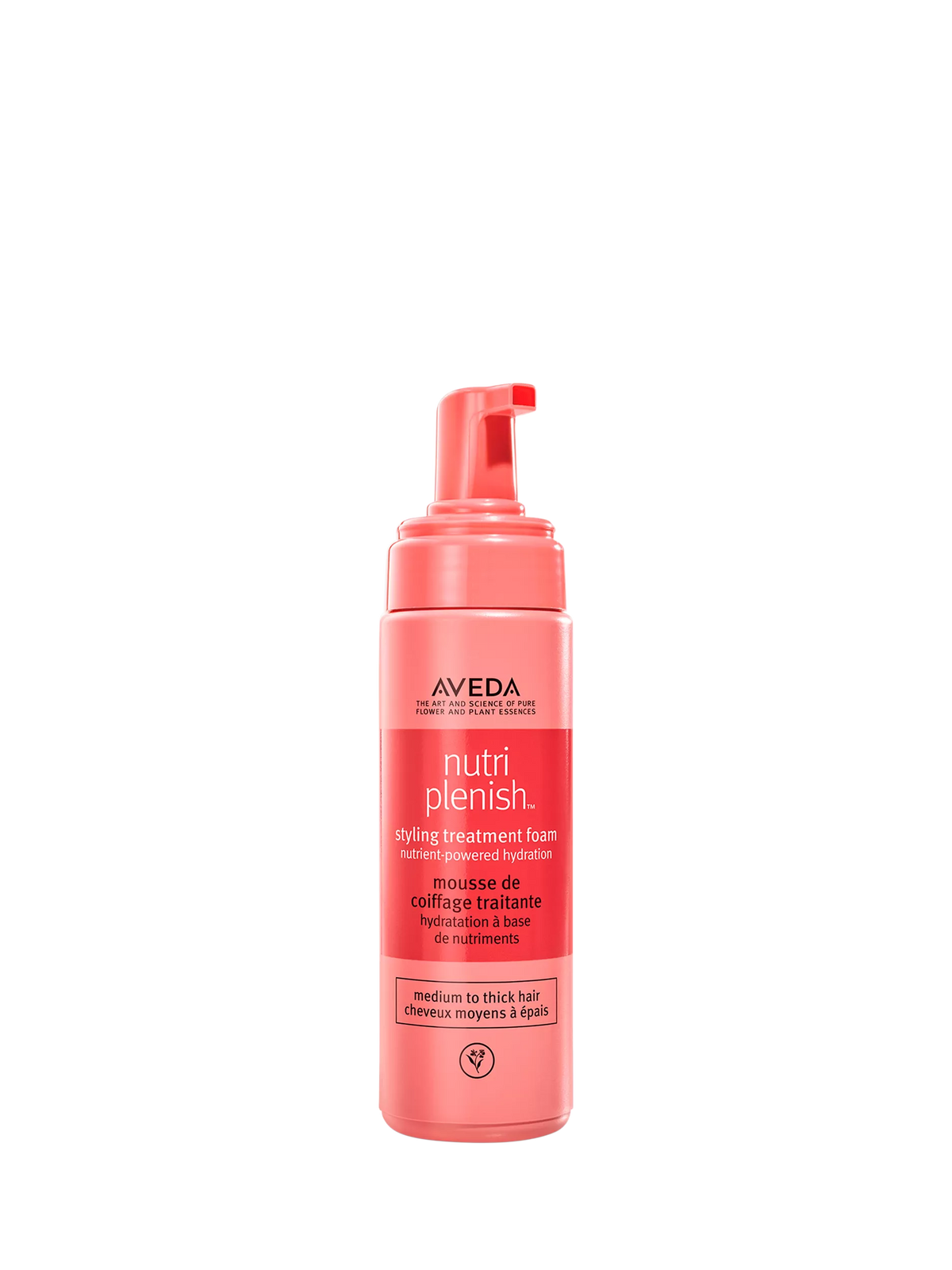 Aveda Nutri-Plenish styling treatment foam 200ml, imported from the UK