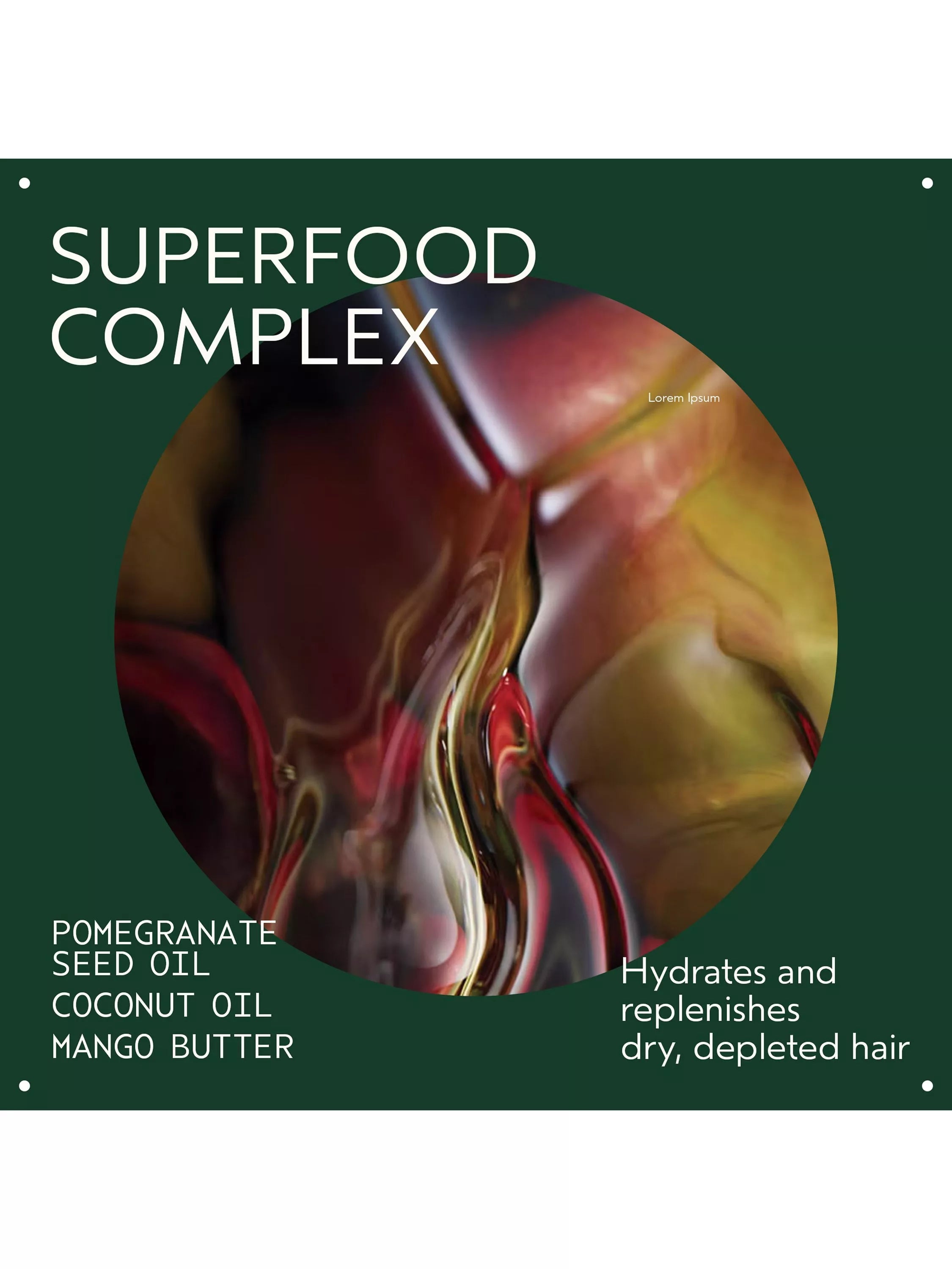 Aveda Nutri-Plenish styling treatment foam 200ml, imported from the UK