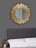 Laura Ashley radial mirror champagne finish 99cm, imported from the UK
