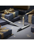 Parker Jotter pen set stainless steel gold trim - British product