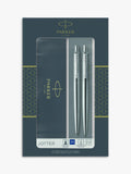 PARKER Jotter stainless steel pen and pencil set (British brand)