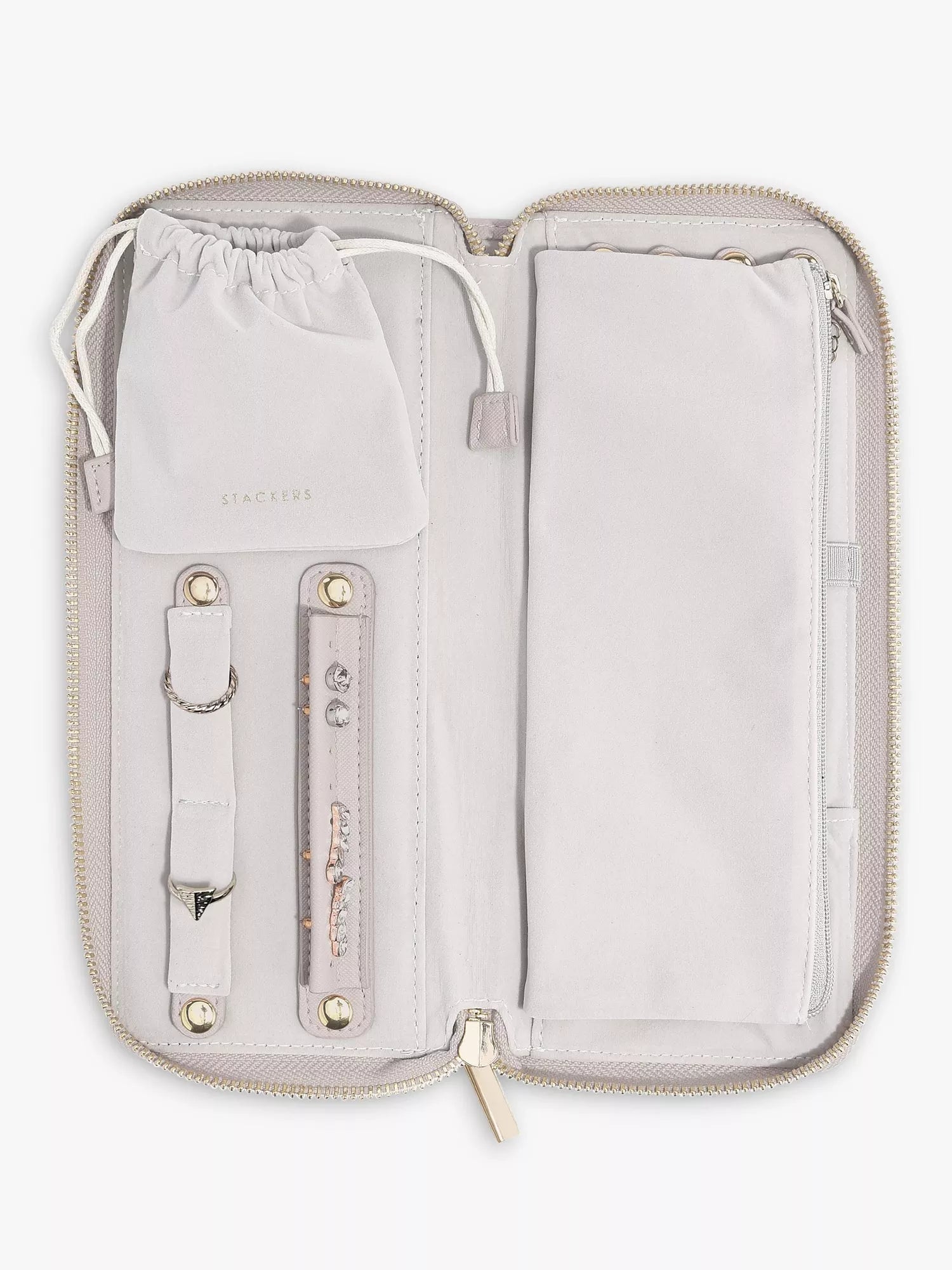 Stackers Jewellery Wallet - Taupe