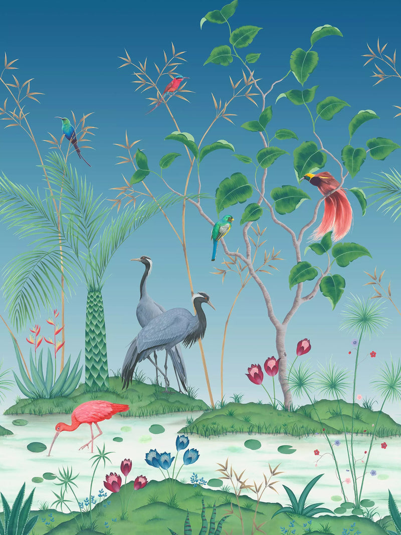 Osborne & Little Mirage Wallpaper Panel 300cm x 210cm