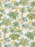 Osborne & Little Malabar Wallpaper, Apple Green W7616-01