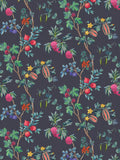 Osborne & Little Orchard Wallpaper, Charcoal W7686-06